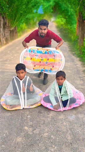 Amr 3 Ta Bedding Set Mosquito net with Baby Mosquito net unboxing 😜