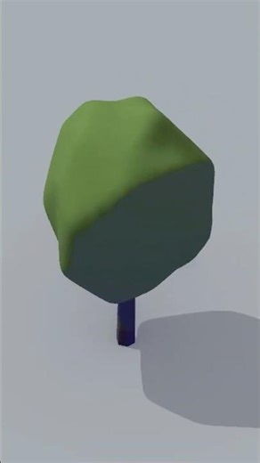 Stylised 3D Trees in Rhino #tutorial #rhino #render #3dmodeling