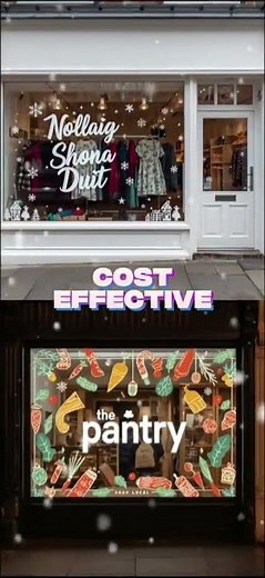 Christmas Window Graphics by Signwave