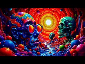 ✨ AI Algorithm's Muse: Psychedelic Art Digital Delirium, AI Generated Surrealism ✨