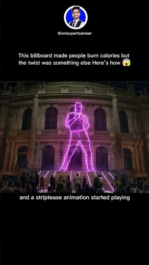 This Billboard Shocked the Whole City of Paris😳 Nestlé Contrex Marketing Genius #shorts #marketing