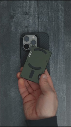 Ridge on Instagram: "Snap. Secure. Go.  The Ridge MagSafe Wallet locks onto your phone with a strong magnetic grip and RFID-blocking protection—so your essentials stay safe and ready for anything. Learn more at ridge.com #ridge #edc #edcgear #everydaycarry #ridgewallet #edccommunity #wallet #wallets"