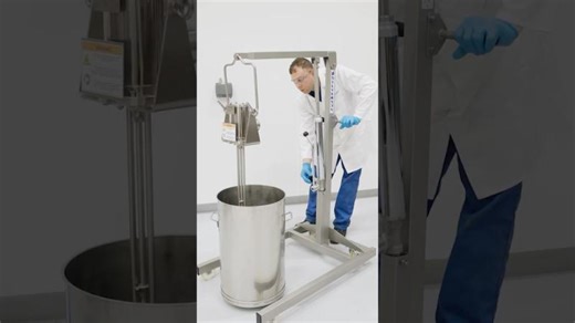 Pilot Scale Mixers - for batches of up to 13 gallons/50 litres #shorts | Silverson Machines
