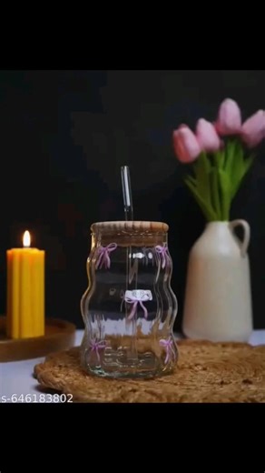 “Cutest Pookie Bow Tumbler 🎀🥹 | Meesho Finds 💖”