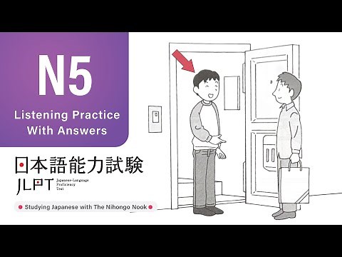 JLPT N5 JAPANESE LISTENING PRACTICE TEST 2025 WITH ANSWERS