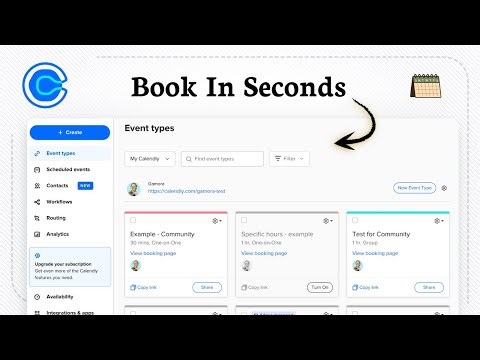 How to change event type in Calendly (Hyper Linked)