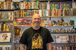 Retro video store standing strong