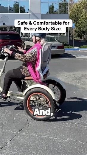 Forget the myth that cool rides are only for the ultra-thin! A rider, who is proudly over 83, is schooling everyone on true comfort and security. Seriously, this machine offers incredible stability—the four-tire setup and unique front suspension make it feel like a safe, grounded Harley! If you thought e-bikes weren't for you because of size (think 24, 26, 28 ), this perspective is a game-changer. The key takeaway? Find the ride that truly fits your body, your budget, and your lifestyle, because