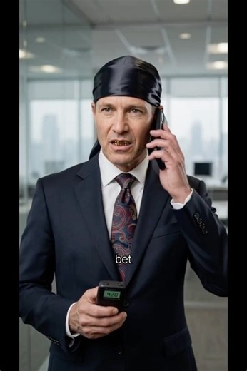 When the CEO wears a durag to the Q3 earnings review 💀