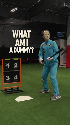 𝗞𝗲𝗻𝗻𝘆 𝗥𝗼𝗱𝗲𝗿 on Instagram: "😱😱 When you volunteer to stand in the box and immediately regret it. Don’t be a dummy, get your Dummy Hitter from bpzones.com #HudsonBaseballCenter #BPZone #PortolitePitchingMounds"