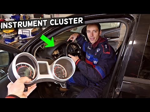 DODGE JOURNEY INSTRUMENT CLUSTER GAUGES REMOVAL REPLACEMENT FIAT FREEMONT
