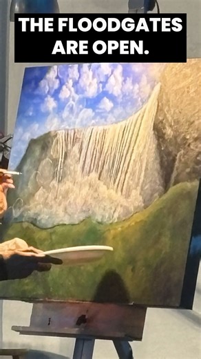 His living water is pouring down, and the flood gates are open. #Jesus #p7b #LionOfJudah #Project7Billion #KingofGlory | Project 7 Billion