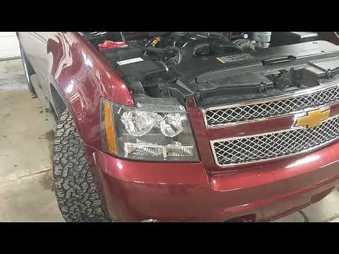 HOW TO ADJUST YOUR TAHOE HEADLIGHTS UP & DOWN--QUICK TUTORIAL!
