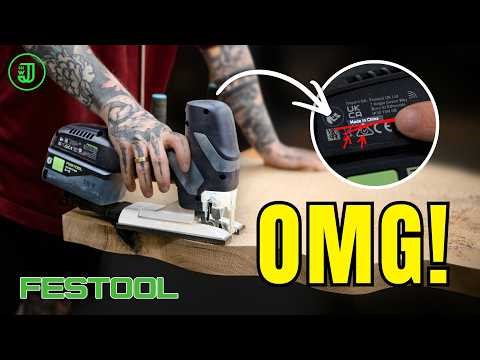 FESTOOL jetzt made in CHINA! 👉 Ganz ehrlich, diese neue AKKU STICHSÄGE ist... 😲 | Jonas Winkler