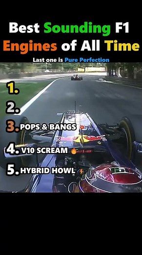 🔊 LEGENDARY F1 ENGINE SOUNDS! 🎶 V10 Screams & V12 Power 💥