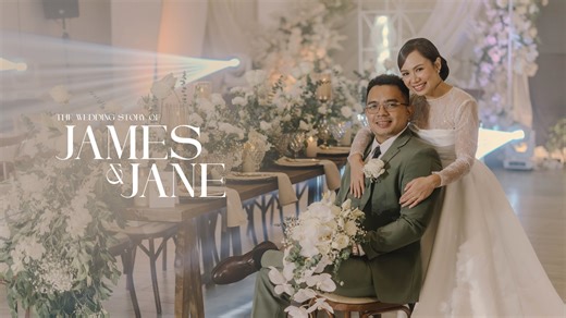 James & Jane SDE Wedding Story a film by FoxDesign Studios On the day Coordination: Nix Production & Events | Nikki Gonzales-Renacia Styling: Nilo Antique Millares Arroyo Make-Up Artistry: Jowniefied by John Lord T. Cornelio Hair by: Tuti Alpeche | STRANDS BY TUTI Entourage HMUA: Aga Labe Calatcat | Sakyat Ritche | Jhon Michael Vincent Ybañez Gown: Maricar’s creation Food: POPSI’s Liza Billedo Sonjaco Host: Gilbert Sedigo @visagebyFDS @foxdesignstudios | FoxDesign Studios