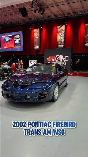 2002 Pontiac Firebird Trans Am WS6. #classiccarauction #pontiacfirebird #gaaclassiccars #shorts