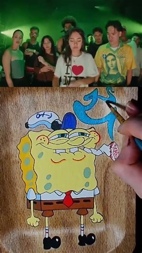 Custom Rolling Tray with Spongebob!