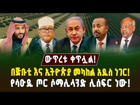 ውጥረቱ ቀጥሏል! በጅቡቲ እና ኢትዮጲያ መካከል አዲስ ነገር! የሳዑዲ ጦር ሶማሌላንድ ሊሰፍር ነው! | Ethiopia | Gebeya