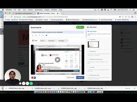 How to post a native video file on Facebook