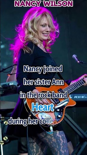 Nancy Wilson: From Heart's Rise to Solo Achievement and Rock Music Legacy.