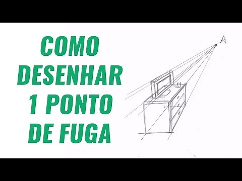How to draw with one vanishing point.