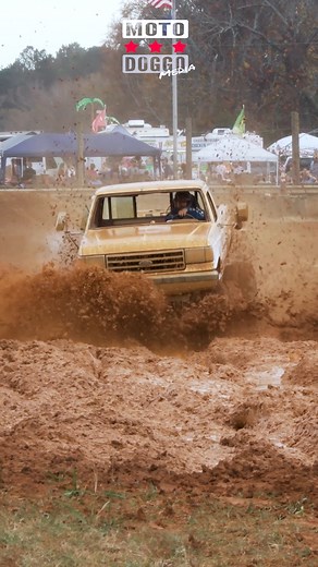 Old Ford Mud Racing! #mudding #mudtruck | Moto Doggo