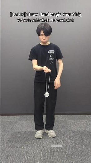 [No.910]🪀Today's Yo-Yo Trick & Tutorial: Throw Hand Magic Knot Whip #yoyo #yoyotricks #tutuorial