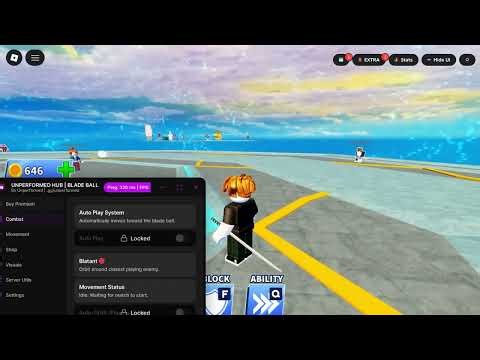 UNPERFORMED Hub Blade Ball Script - Auto Parry, Speed