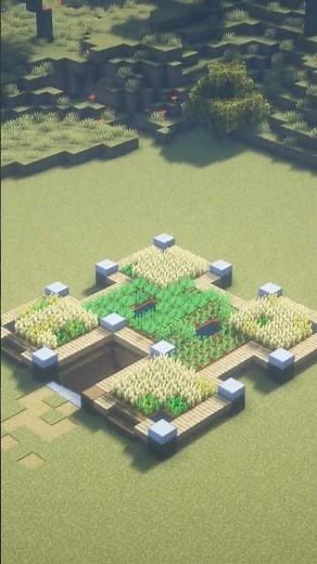 Minecraft | How to build a Underground Farm Base