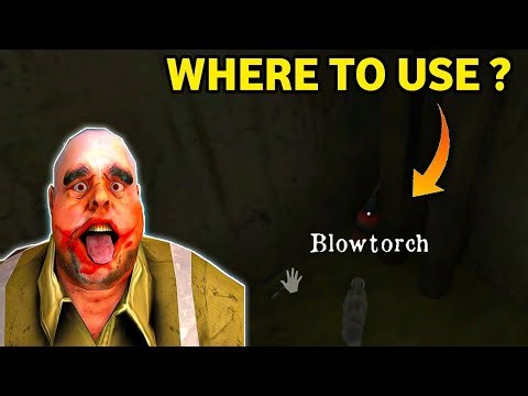 Where to use blow torch in Mr. Meat
