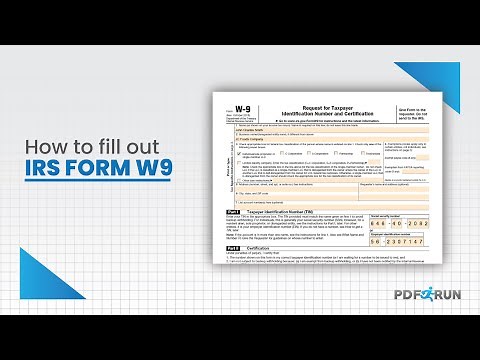 How to Fill Out Form W-9 Online or Request for Taxpayer ID Number & Certification Document | PDRFun