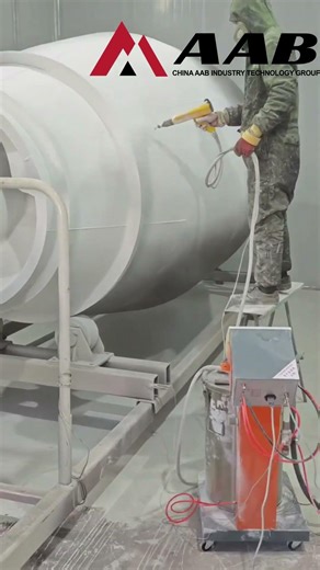 Powder Coating for Concrete Mixer Trucks