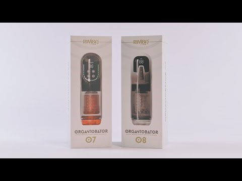 Rimba Orgastobator 7 & 8: Sucking, Thrusting, Rotating, Vibrating Male Masturbators