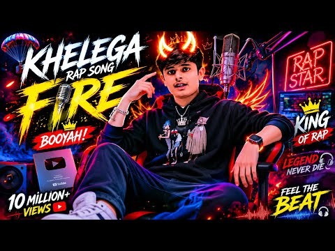 KHELEGA: Free Fire Hindi Rap Song 🔥 | Ajjubhai Anthem | Salauddin Music Official
