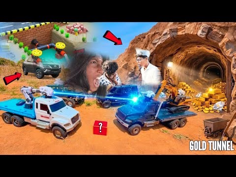 RC Police JailBreak Part 11 Robbers Got New Cars for treasure Hunt – rroygaming