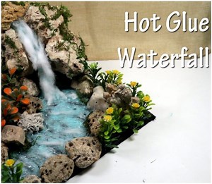 41K views · 578 reactions | DIY hot glue waterfall | MetDaan DIY | Facebook