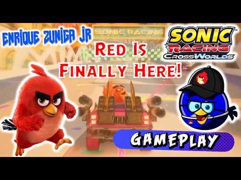 ANGRY BIRDS FESTIVAL/RED IS FINALLY HERE! 😱❤️ - Sonic Racing: CrossWorlds Gameplay