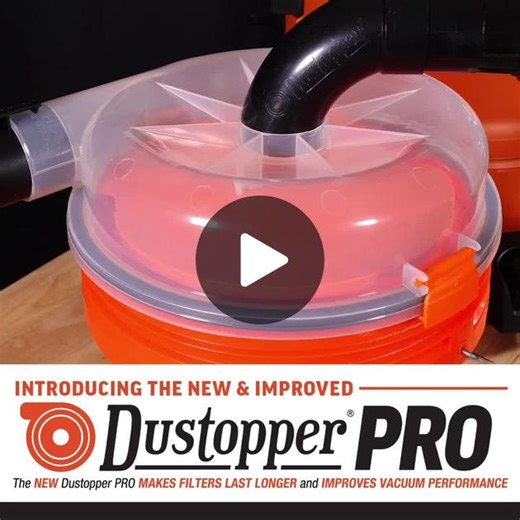 The secret is out! Dustopper PRO, a new and improved version of your favorite low-profile dust collector, is making its way onto shelves throughout the US in The Home Depot! Be sure to check your local store for availability and check online at homedepot.com. With your purchase, you will receive two high-flow 90-degree sweep elbows; a 36-inch long hose; optional grounding hardware; a gasket for an air-tight seal; and our high-efficiency, low-profile dust collector (which now includes easy-to-use