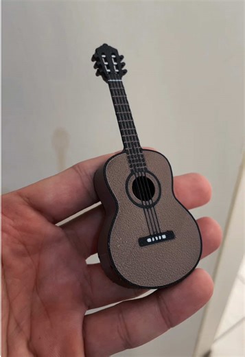 The mini guitar 🎸 #3DPrinting #tech #ti