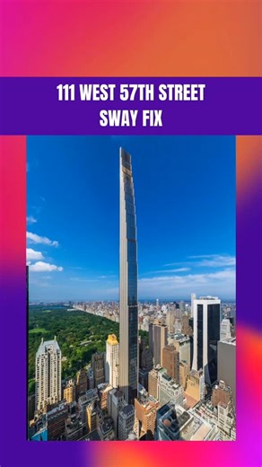 🏙️ The skyscraper engineered to resist sway. 111 West 57th Street uses a massive tuned mass damper and reinforced concrete core to counter wind movement—stabilizing one of the world’s thinnest supertall towers against dramatic sway. #111West57th #NYCSkyscraper #EngineeringMarvel #Supertall #SkyscraperTech #UrbanInnovation #CityEngineering #ModernArchitecture | Eyebiokin Kenny Peter