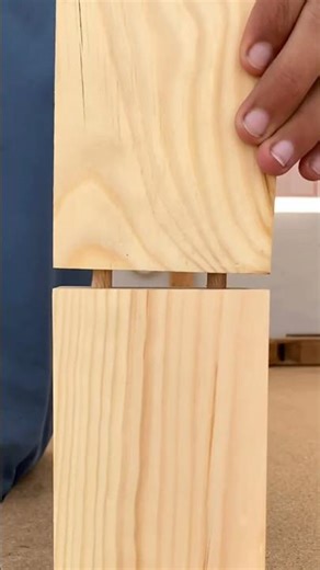 You’ve Never Seen a Dowel Joint Like This 😮” #woodscraft