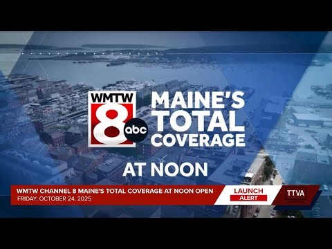 WMTW Channel 8 Maine's Total Coverage at Noon Open - 10/24/2025 (Diagrid '25 Launch)