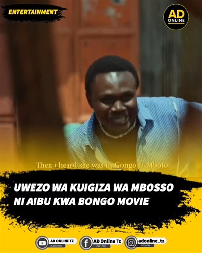 Sina nia mbaya ya kuwaudhi wasanii wa maigizo Tanzania maarufu kama 'Bongo Movie' lakini nawashtua kupitia kazi za mwanamuziki ambaye amechagua kuitafuta riziki kupitia sauti yake.Leo hii msanii wa muziki @mbosso_ amekua kivutio kwa mashabiki wa muziki na filamu Nchini kwa sababu ameamua kuwa na kitu 'extra' kwenye kazi yake ya muziki. Mashairi ya kipekee,maneno ya Kiswahili ambayo hayafahimiki sana au yale yaliosahaulika,sauti nzuri yenye ghani za pwani na kuhadithia hadithi kwenye video zake z