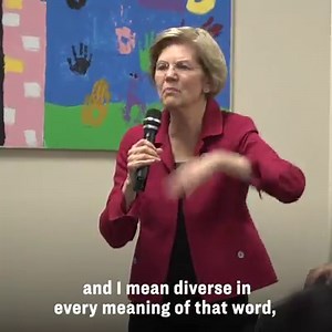 82K views · 2.3K reactions | I plan to engage communities by showing up, listening, and learning. And part of that is making sure to uplift the voices of my team, so that their lived experiences can help shape our plans and our movement for change. | Elizabeth Warren | Facebook