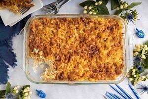 A Slice Of This Raisin Kugel Is Like A Warm Hug From The Oven