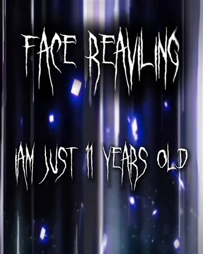Face Reveal at 11 Years Old 😳🔥 #shorts