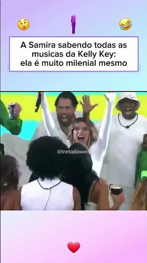 Samira cantando todas as músicas de Kelly Key