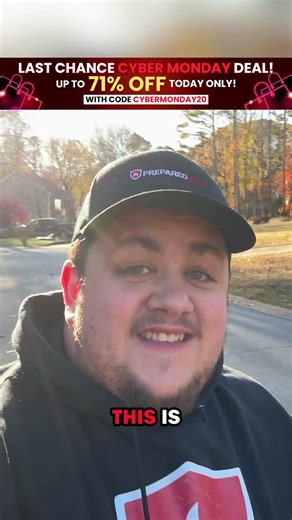 57K views · 141 reactions | Huge Cyber Monday Sale - Save Up to 71%. Shop Now Before It’s Gone! offer.preparedhero.com/efb-sp-sp0-vip-cm-71 | Prepared Hero | Facebook