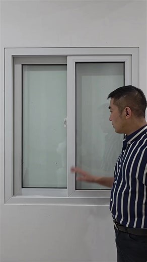 Push-pull door and window installation of push-pull screen, mosquito prevention and protection.#qiangning